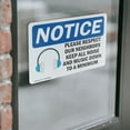 thumbnail image 4 of (2 Pack) Please Respect Our Neighbors Sign, 4 of 7