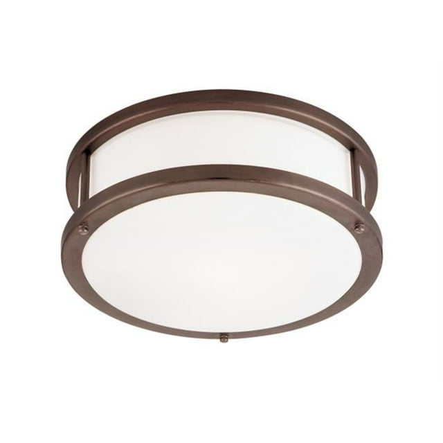 Access Lighting 50079-BRZ-OPL Conga 1 Light Flush - Mount - Bronze