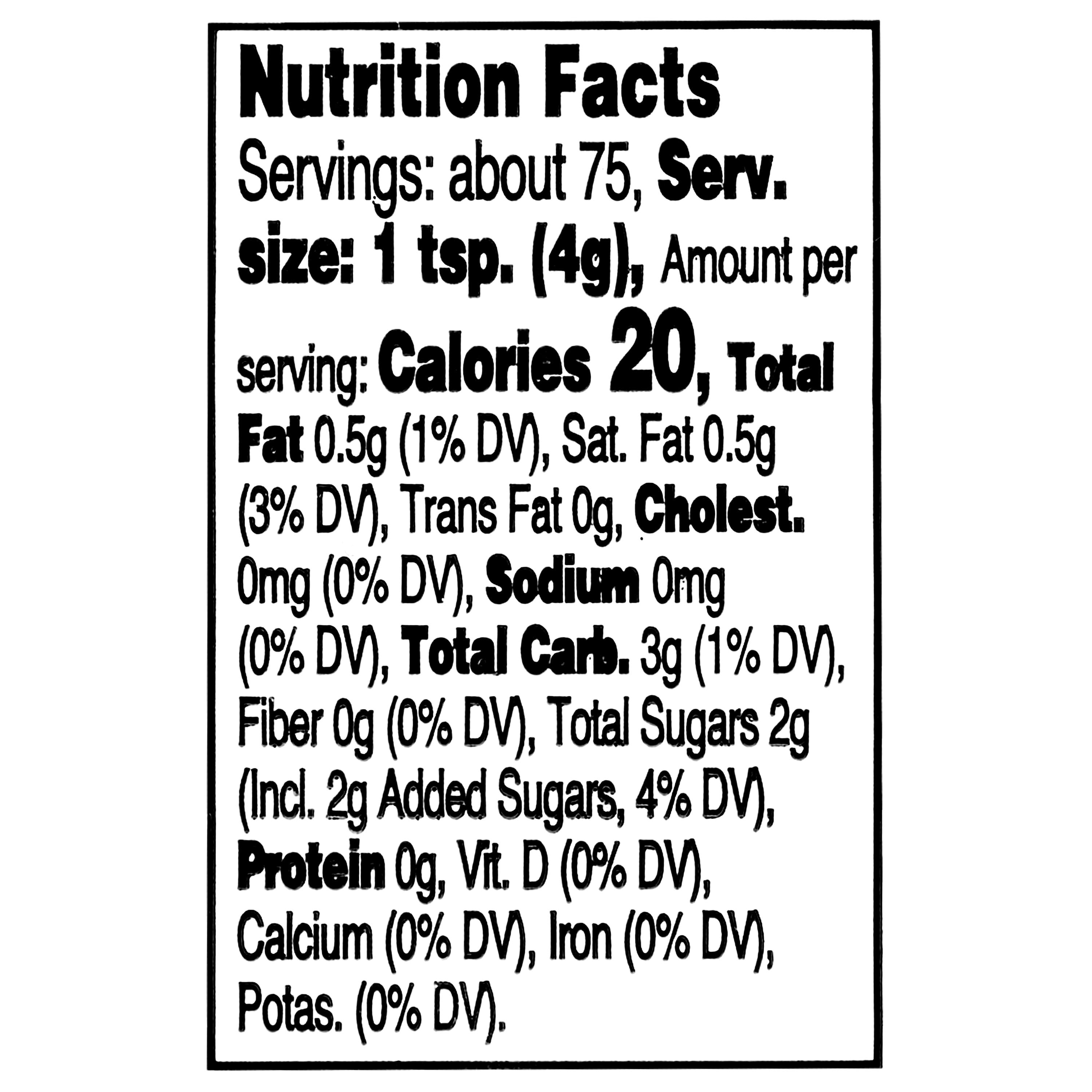 (2 pack) Great Value Gold Sprinkle Blend, 10.5 oz Tub