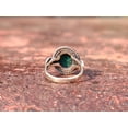 thumbnail image 5 of Heaven Crafts Natural Oval Turquoise Ring 925 Solid Sterling Silver Green Gemstone Handmade Statement Jewelry Gift Item, 5 of 6