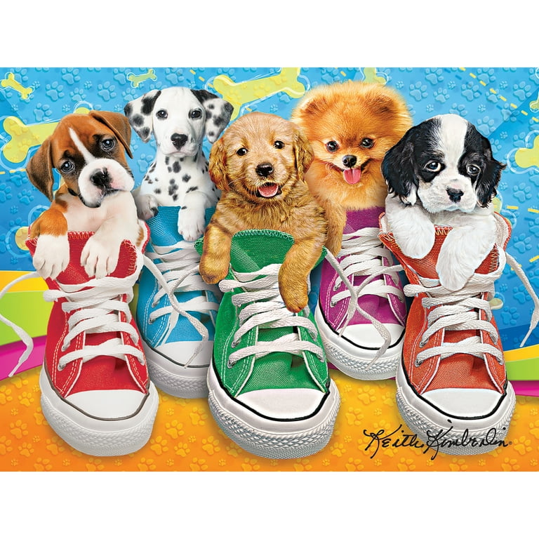 Cra-Z-Art Kodak 350-Piece Sneaky Pups Adult Jigsaw Puzzle