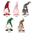 thumbnail image 2 of Adornos de gnomo de Navidad 3psc, decoración de muñecos de peluche de pie divertido Ehuebsd Libre de BPA, 2 of 9