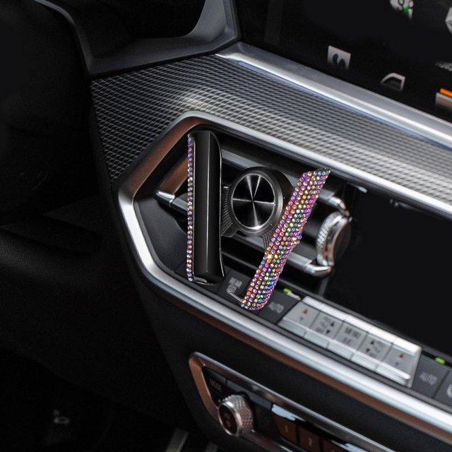 Soporte para teléfono para ventilación de aire de coche, soporte para teléfono móvil, accesorios automotrices, soporte ligero para teléfono de coche perfke Soporte para teléfono de coche