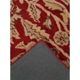 thumbnail image 7 of Rugsotic Carpets Hand Tufted Wool Eco-Friendly Area Rugs - 2'6"x8', Runner, Red Gold, Modern Contemporary Design, High Pile Handmade Anti Skid Rugs for Living Room, Bed Room (K00531), 7 of 7