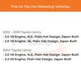 thumbnail image 2 of Max Advanced Brakes - Brake Kit for 2002 2003 2004 Toyota Camry 3.0L XLE SE Plain Hat Design Japan Built Front and Rear Replacement Geomet Coated Disc Brake Rotors and Ceramic Brake Pads, 2 of 9