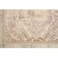 thumbnail image 4 of Nourison Graphic Illusions Damask Ivory 6'7" x SQUARE Area Rug, (7 Square), 4 of 5