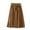 Khaki, variant on RUTAYY Skirts For Women Long Skirts For Women Bohemian Women Skirts Skirts Ankle Length Women Skirts Plus Size Solid Color Smocked Boho Pleated Skirts
