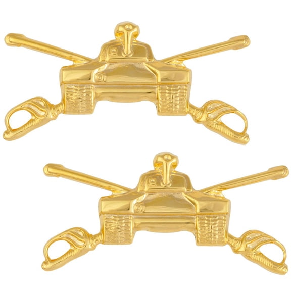 Army Armor Officer Branch Insignia Pair Official Issue