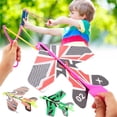thumbnail image 4 of Inteprter Avión de juguete para niños de 4 Uds., modelo de avión que lanza, juguetes educativos para edades tempranas, regalos para de fiesta Accesorios para drones aéreos, 4 of 6