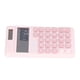 thumbnail image 1 of Calculadora Portátil Diseño de Teclas Grandes Pantalla Lcd de 8 Dígitos Doble Potencia para Negocios, Oficinas, Escuelas Diseño de Color Caramelo, Material ABS Resistente, 1 of 7