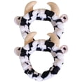 thumbnail image 3 of Here's a refined and professional product description for your **Cow Pattern Makeup Headband**:\n\n \n\n**2pcs Cow Pattern Makeup Headbands for Women –, 3 of 5