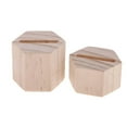 thumbnail image 5 of 1 paar Wooden Jewelry Wedding Bearer Display Stand Holder Organizer, 5 of 8