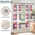thumbnail image 3 of Yayeee Window Curtains Light Filtering 63"x42" Grommet Panel Pair Home Living Room Decor, Jam Jars, 3 of 7