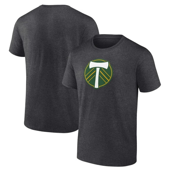 Men's Charcoal Portland Timbers Official Logo T-Shirt