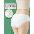 thumbnail image 5 of Buankoxy Disposable Underwear 10 Pack Women's Cotton Briefs Panties for Travel/Spa, XS, 5 of 6