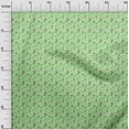 thumbnail image 3 of oneOone Polyester Lycra Light Green Fabric Floral Fabric For Sewing Printed Craft Fabric By The Yard 56 Inch Wide, 3 of 4