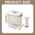 thumbnail image 3 of Clearance Sale! Vegetable Dehydrator, Kitchen Storage Container with Large Capacity Vacuum Preservation Box Sealed Box Storage Box for Various Cereals, 3 of 9