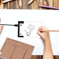 thumbnail image 2 of Flip Book Kit with Mini LED Light Pad Hole Design 3 Level Brightness Control Light Box 300 Sheets Animation Paper Flipbook Binding Screws for Children Students Adults Drawing Tracing Sketchi, 2 of 7