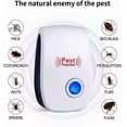 thumbnail image 2 of YANI -4Pcs Ultrasonic Pest Reject Home Control Electronic Repellent Mice Rat Repeller, 2 of 6