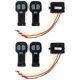 thumbnail image 1 of Kit de 4 controles remotos inalámbricos para cabrestante de auto QWORK 12V, 1 of 8