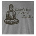 thumbnail image 2 of 9 Crowns Tees Men's Zen Get Woke Graphic Shirt (Don't Mens Htrgrey, X-Large), 2 of 4