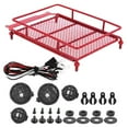 thumbnail image 2 of METAL ROOF RACK LUGGAGE CARRIER DURABLE LED LIGHT MN 1 12 RC CRAWLER MN90 MN90K, 2 of 7