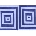 thumbnail image 1 of Ahgly Company Machine Washable Indoor Rectangle Oriental Blue Modern Area Rugs, 6' x 9', 1 of 4