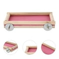 thumbnail image 1 of ORDDIART Claw Grinding Board Wood Pink 1Pack for Squirrels, 1 of 5