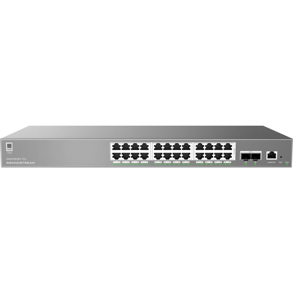 Grandstream GWN7803PL Pro | 24-Port Gigabit Ethernet Layer 2   Managed PoE  Switch