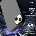 thumbnail image 4 of Liquid Silicone Case for iPhone 15 Plus (6.7 inch) Silicone Magnetic Phone Case- Compatible with Magsafe - Black, 4 of 5