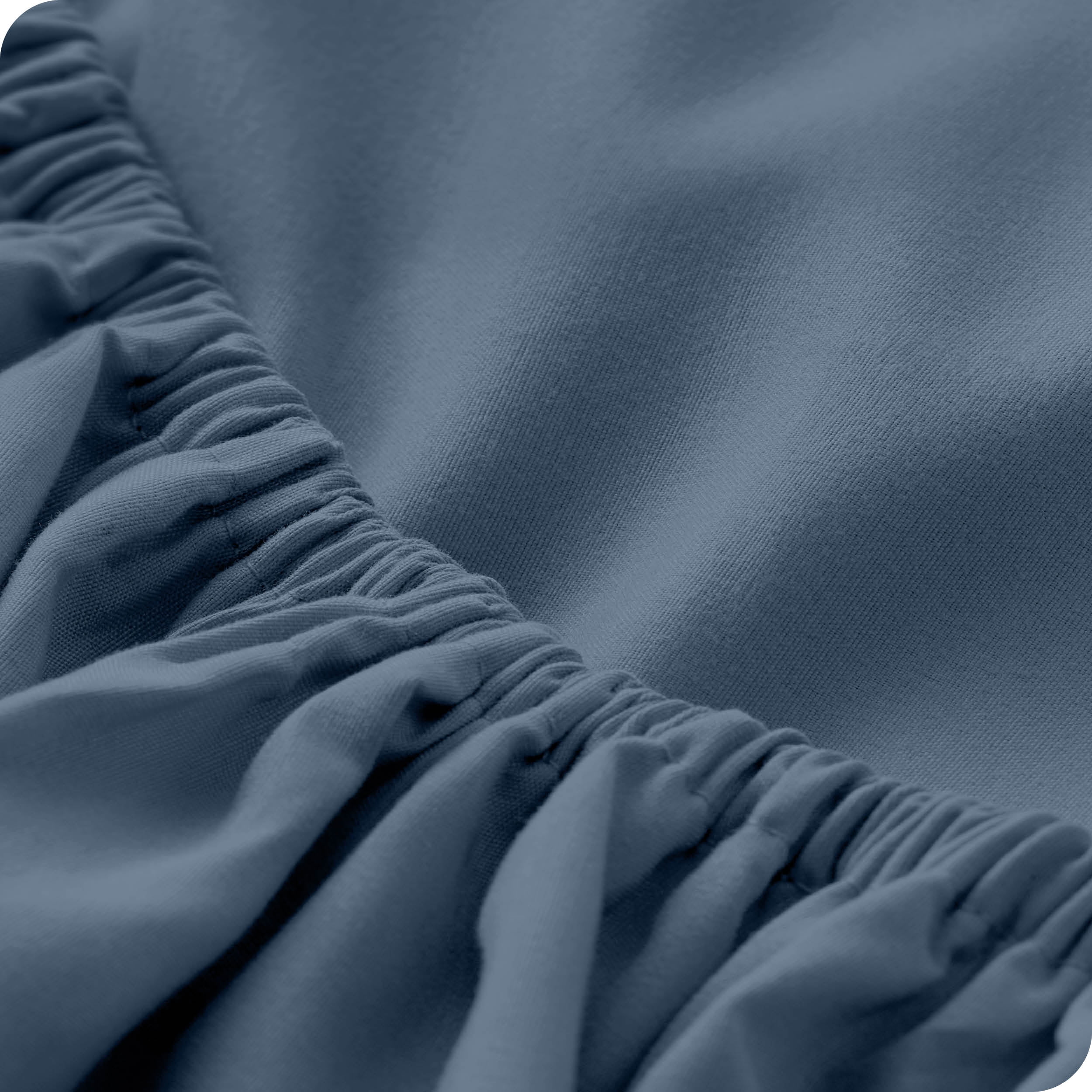 Bare Home Bering Sea Microfiber Sheet Set, Wrinkle Resistant, Deep Pocket, Queen