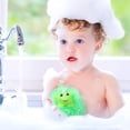 thumbnail image 2 of esponjas de baño de animales para niños, puf de baño, esponjas de baño de malla, esponjas de baño coloridas de dibujos animados, bola de ducha, esponja de spa para niños (estilo lindo) Vhermosa WMZL-2321, 2 of 7