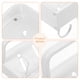 thumbnail image 5 of Estante de baño de pared, toallero de aluminio, gancho, accesorio de baño, 5 of 7