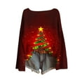 thumbnail image 2 of Chemise à Manches Longues pour Enfants Imprimé Décontracté Ample avec Col Rond, Chemises Amusantes, 2 of 8