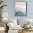 thumbnail image 3 of Stupell Industries Contemporary Beach Top Shore Gray Floating Frame Canvas Art, 25 x 31, by Kim Allen, 3 of 8