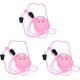 thumbnail image 1 of Contador de Puntos de 3 Piezas, Contador de Filas, Contador de Puntadas de Tejer, Marcador de Puntadas de Ganchillo, Contador de Filas de Tejer, Rosa, 1 of 4