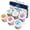 Pastel, variant on Bluebird Colored Modeling Paste - 6-Pack - 150GM / 5.3 Oz Each jar - Pastel Shades