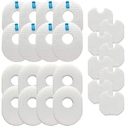 Vacuum Filters Replacement Set for Shark Rocket HV300, CS100, CS110, HV301, HV302, HV303, HV305, HV308, HV310, UV450, 8 Foam Filters + 8 Felt Filters + 8 Post-Filters, Replaces Part # XFFV300