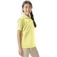 thumbnail image 5 of Classroom School Uniforms Big Kid Short Sleeve Pique Polo CR832Y, XL, Yellow, 5 of 7