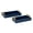 Navy Blue, variant on Kate and Laurel Lipton Modern Tray Set, Set of 2, Navy Blue and Gold, Glam Decorative Trays for Storage and Display