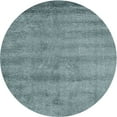 thumbnail image 1 of Ahgly Company Indoor Round Contemporary Green Abstract Area Rugs, 5' Round, 1 of 6