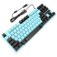 thumbnail image 3 of Desktop Laptop Keyboard, Wired Gaming Keyboard Color Backlit Design Ergonomic Design  For Notebook Computers For Desktop Black,Dark Blue,Blue And Black, 3 of 8