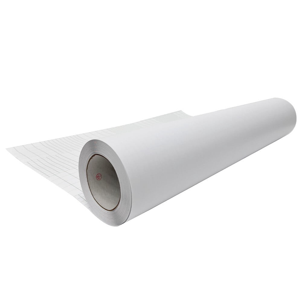 25" x 92 ft Matte Cold Laminating Film 3Mil Frosted Self-Adhesive Laminate Vinyl Film