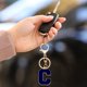 thumbnail image 5 of Llaveros de letra inicial Uxcell, llavero de metal personalizado A-Z, regalo para mujeres y hombres, llaveros para bolsos y llaves de coche (C), 5 of 7