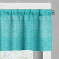 thumbnail image 3 of Ambesonne Aqua Damask Window Valance, Intensive Floral Motifs, 54" X 12", Deep Sky Blue Sky Blue, 3 of 5