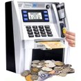 thumbnail image 1 of Canadian Dollars ATM Piggy Bank for Kids with Coins Identification, Electronic Digital Coin Savings Money Bank Machine Box with Code Password, 1 of 6