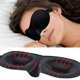 thumbnail image 4 of Paquete de 4 máscaras para dormir, máscara nocturna, máscara para ojos 3D 100% opaca, ajustable para adaptarse a todos los tamaños de cabeza, para viajes, sueño, insomnio, relajación, 4 of 5