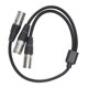 thumbnail image 3 of JORINDO JD6071‑1 Cable XLR macho a doble XLR macho Cable de micrófono divisor tipo Y, 3 of 14