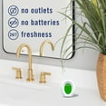 thumbnail image 4 of Febreze Bathroom Air Freshener, Small Spaces Odor-Fighting, Apple Mango Sunshine, 2 Count, 4 of 11