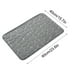thumbnail image 4 of Xihbxyly Alfombra de Baño de Espuma Viscoelástica, Suave y Cómoda, Absorbente y Lavable, Base Antideslizante, Versátil, para Interiores y Exteriores, Entrada, Baño y Cocina, 60 X 40 Cm., 4 of 5